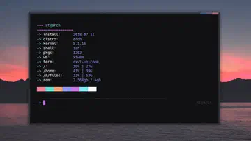Arch Urxvt, установка и настройка - 1